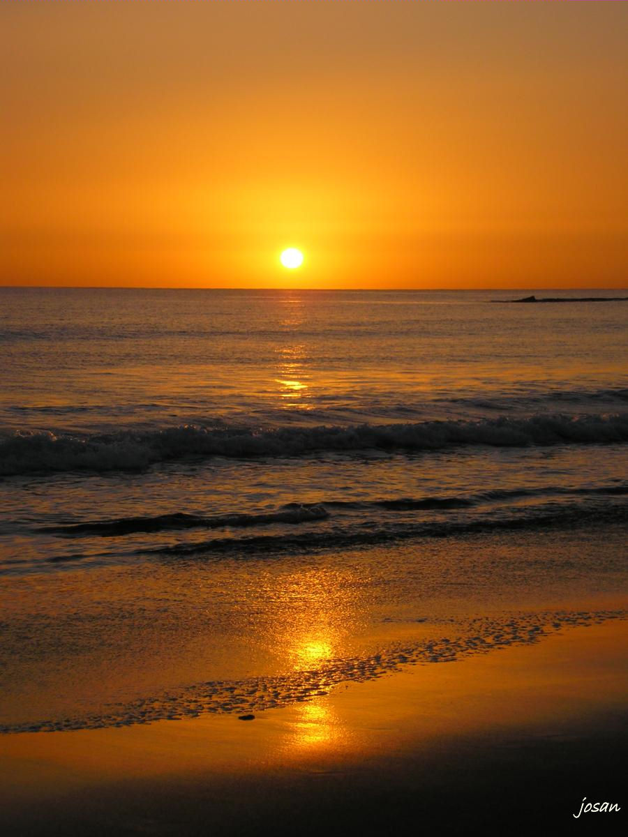 Foto: amanecer en la playa de la laja - Las Palmas De Gran Canarias (Las Palmas), España