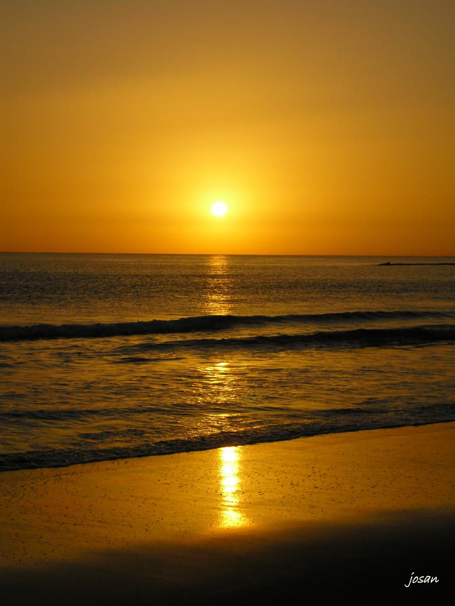 Foto: amanecer en la playa de la laja - Las Palmas De Gran Canarias (Las Palmas), España