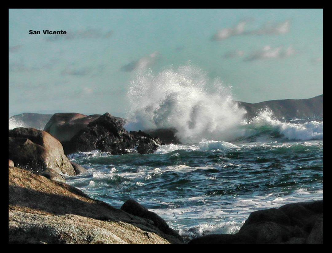 Foto de San Vicente do Mar (Pontevedra), España