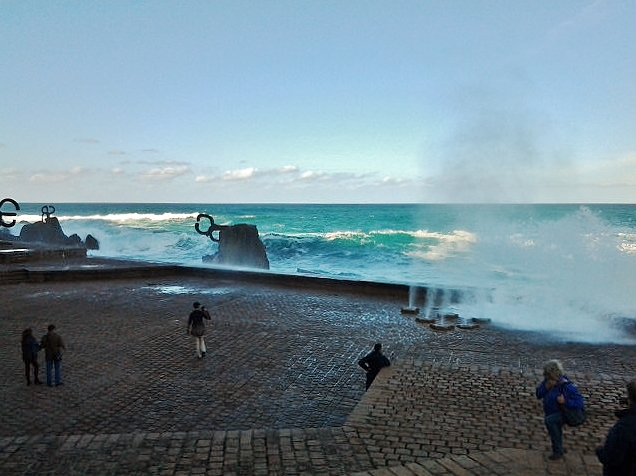 Foto: El Peine del Viento - San Sebastián (Donostia) (Gipuzkoa), España