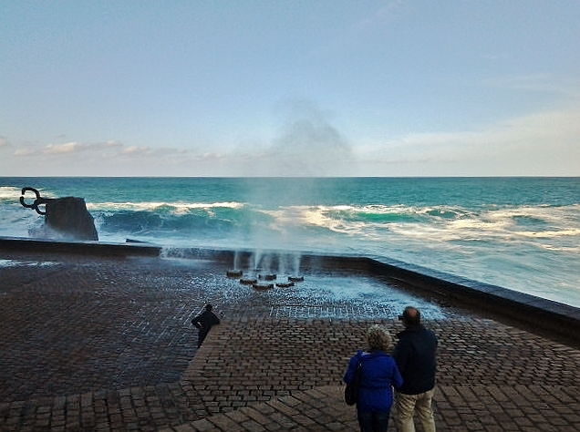 Foto: El Peine del Viento - San Sebastián (Donostia) (Gipuzkoa), España