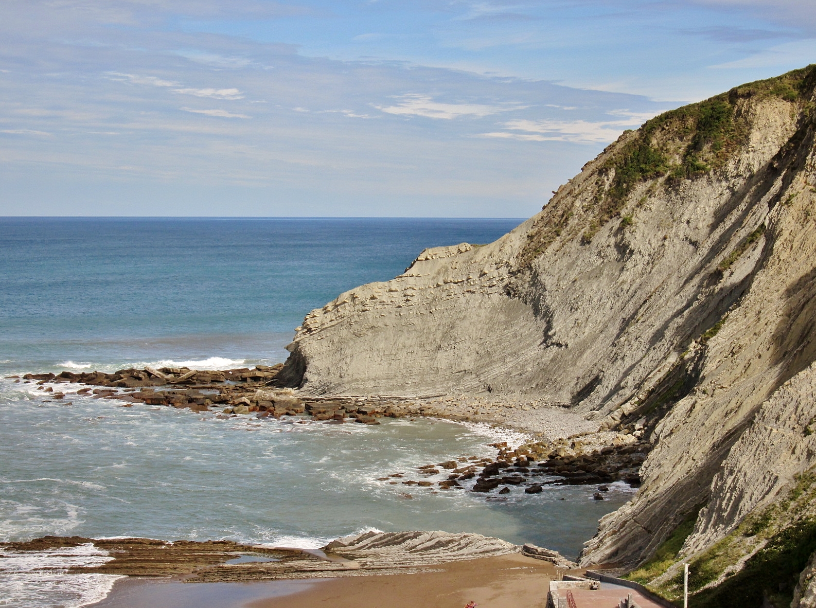 Foto: Playa de Itzurun - Zumaia (Gipuzkoa), España