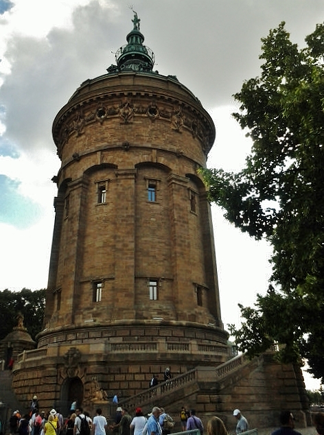 Foto: Torre del Agua - Mannheim (Baden-Württemberg), Alemania