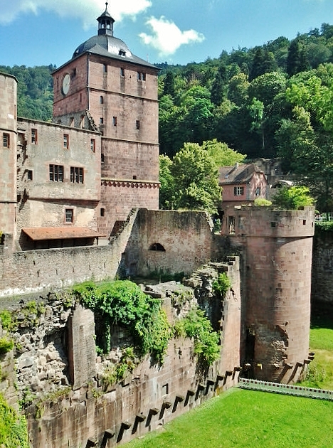 Foto: Castillo - Heidelberg (Baden-Württemberg), Alemania