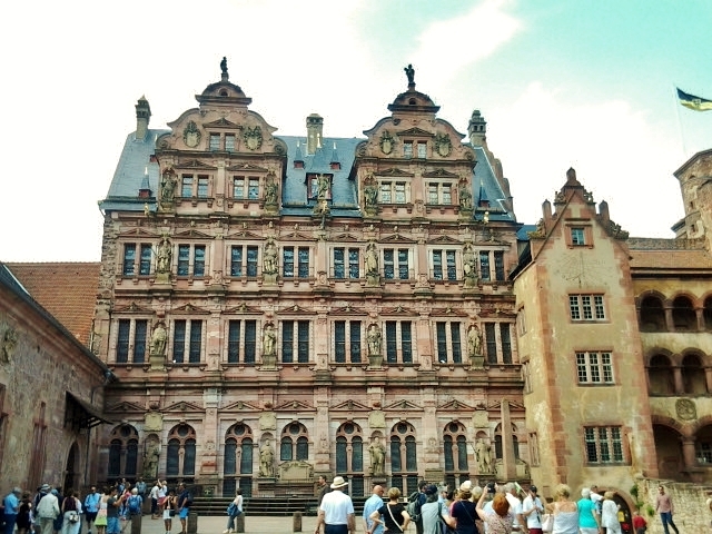 Foto: Castillo - Heidelberg (Baden-Württemberg), Alemania