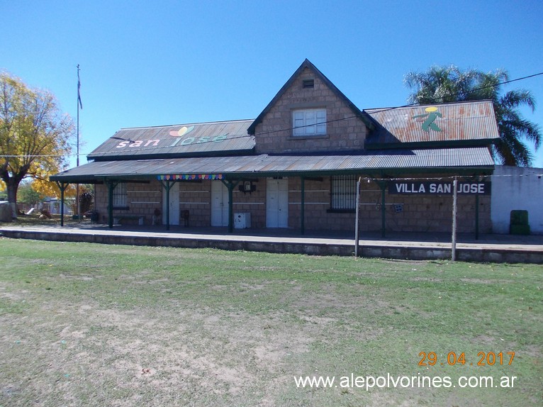 Foto: Estacion Villa San Jose - San Jose (Entre Ríos), Argentina