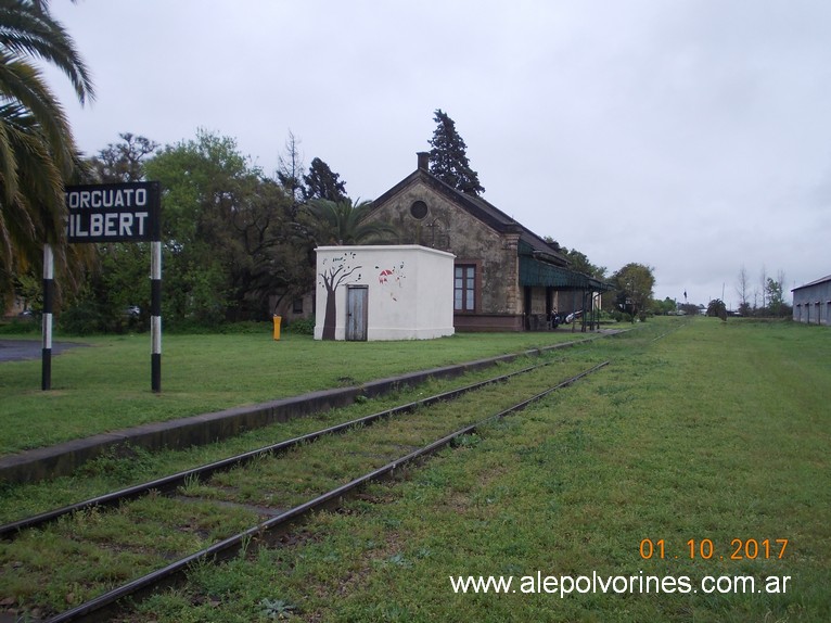 Foto: Estacion Tocuato Gilbert - Gilbert (Entre Ríos), Argentina