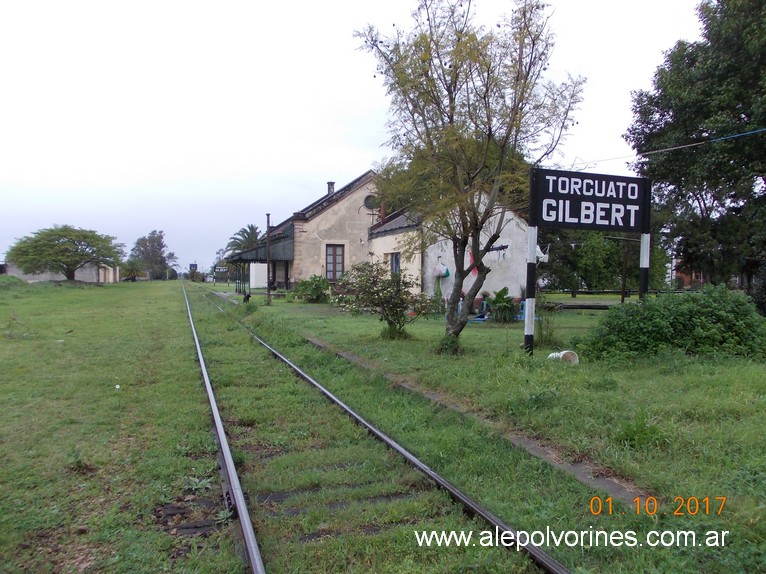 Foto: Estacion Tocuato Gilbert - Gilbert (Entre Ríos), Argentina