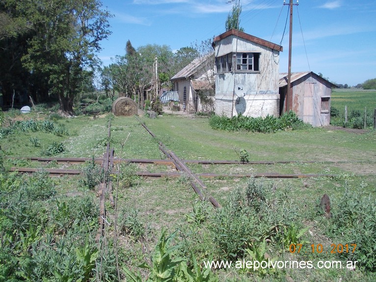 Foto: Cruce Ferrocarriles a nivel - Villa Ruiz (Buenos Aires), Argentina