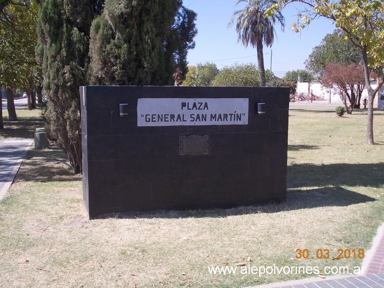 Foto: Plaza San Martin - General Levalle (Córdoba), Argentina