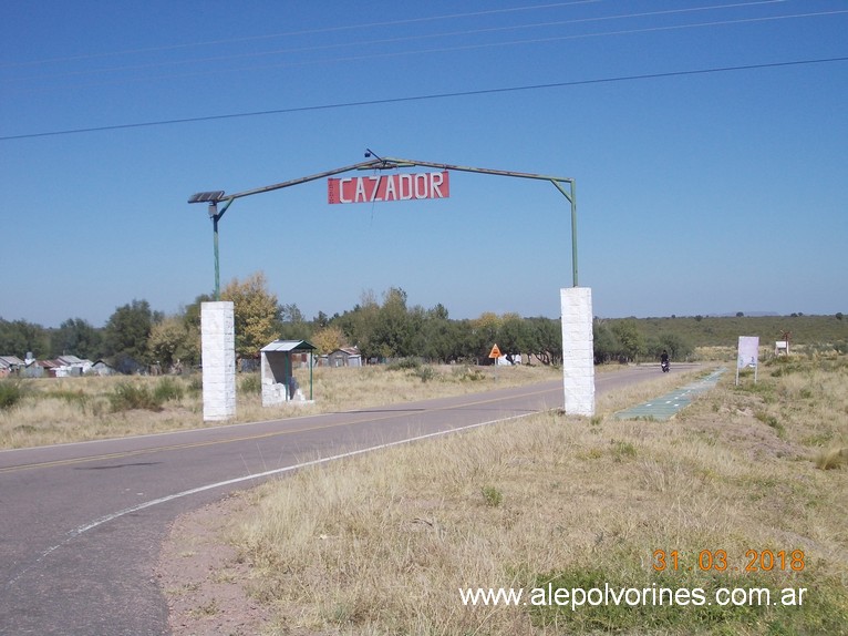 Foto: Acceso a Cazador - Cazador (San Luis), Argentina