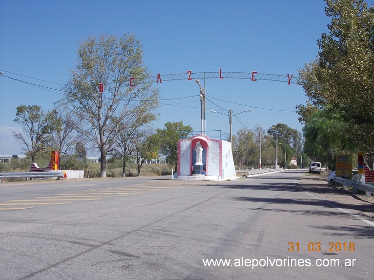 Foto: Acceso a Beazley - Beazley (San Luis), Argentina