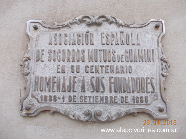 Foto: Sociedad Española Guamini - Guamini (Buenos Aires), Argentina