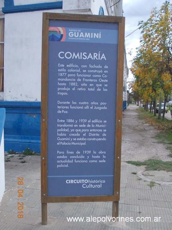 Foto: Comisaria de Guamini - Guaminí (Buenos Aires), Argentina