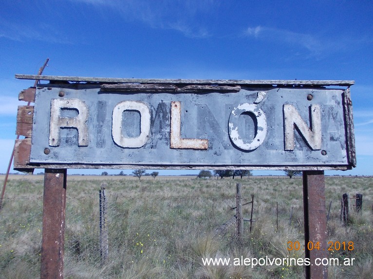 Foto: Estacion Rolon - Rolon (La Pampa), Argentina