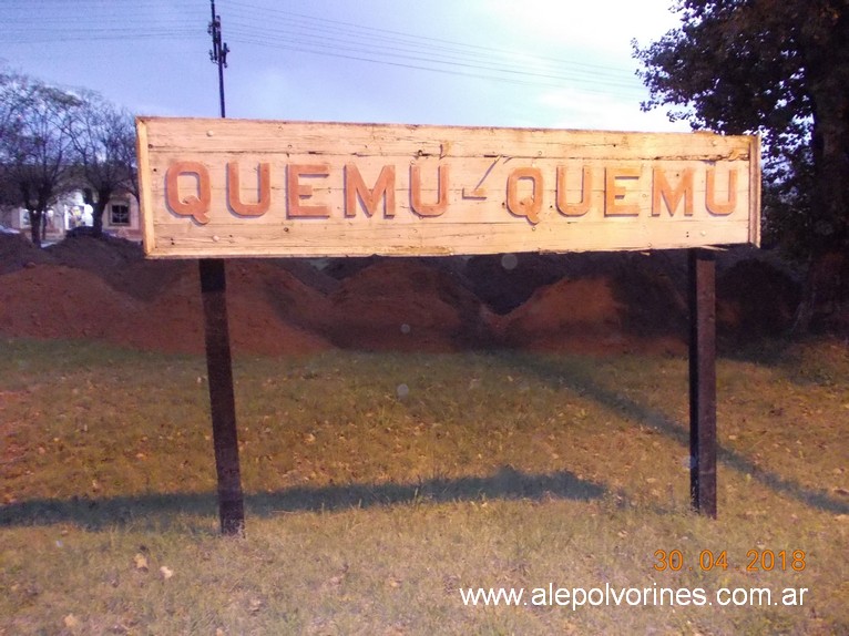 Foto: Estacion Quemu Quemu - Quemu-Quemu (La Pampa), Argentina