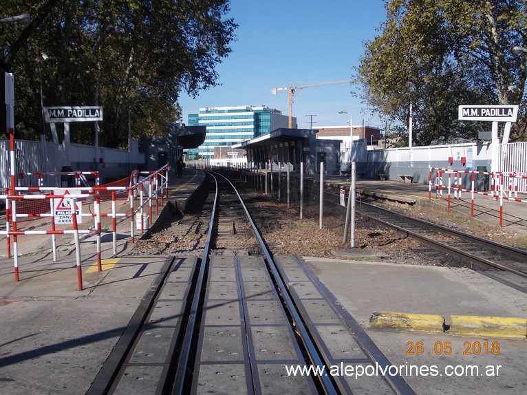 Foto: Estacion M.M.Padilla - Padilla (Buenos Aires), Argentina