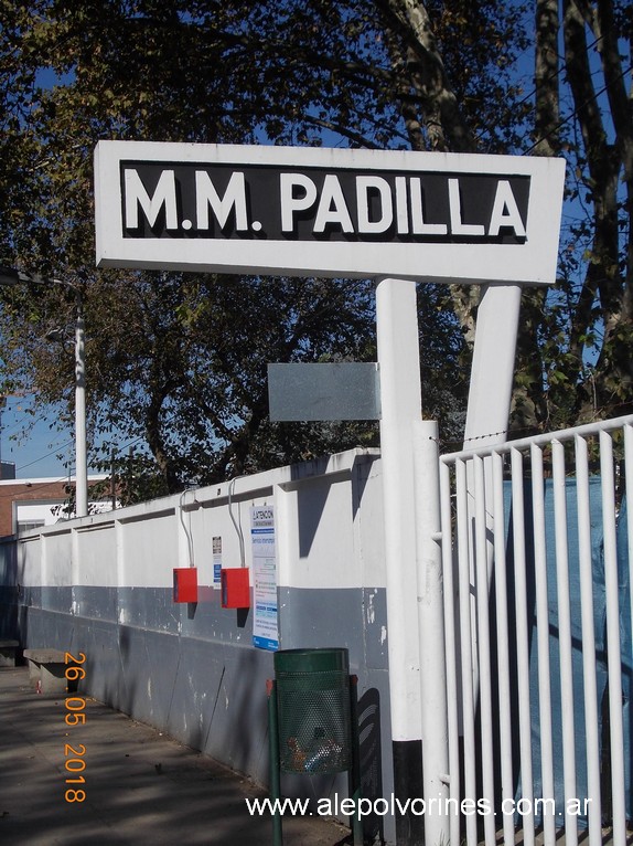 Foto: Estacion M.M.Padilla - Padilla (Buenos Aires), Argentina