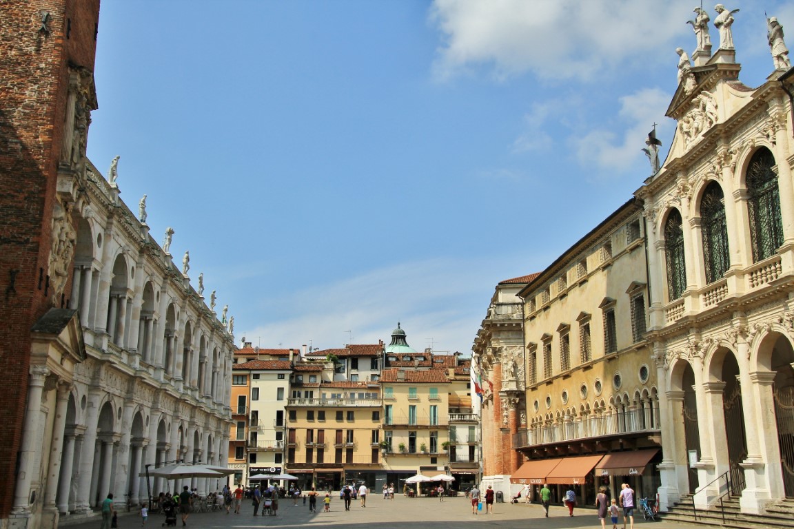 Foto: Plaza delle Erbe - Vicenza (Veneto), Italia