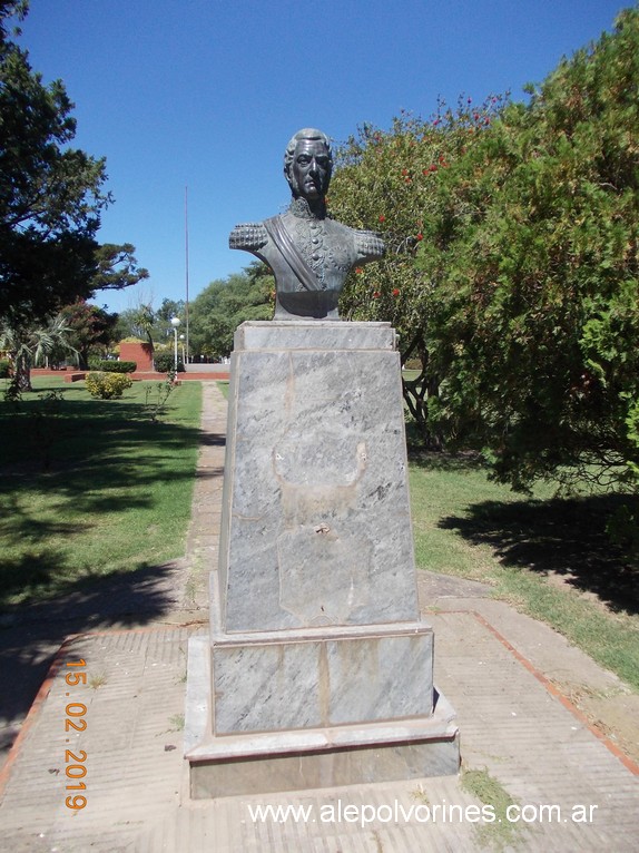 Foto: Busto Gral San Martin Colonia Italiana - Colonia Italiana (Córdoba), Argentina