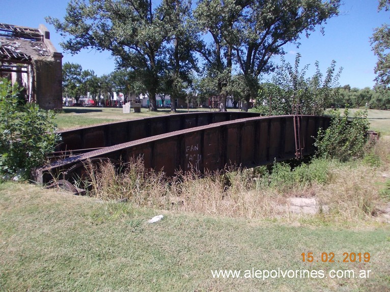 Foto: Mesa Giratoria Estacion Corral de Bustos - Corral de Bustos (Córdoba), Argentina