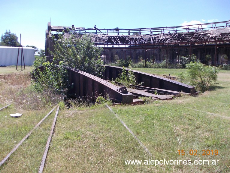 Foto: Mesa Giratoria Estacion Corral de Bustos - Corral De Bustos (Córdoba), Argentina