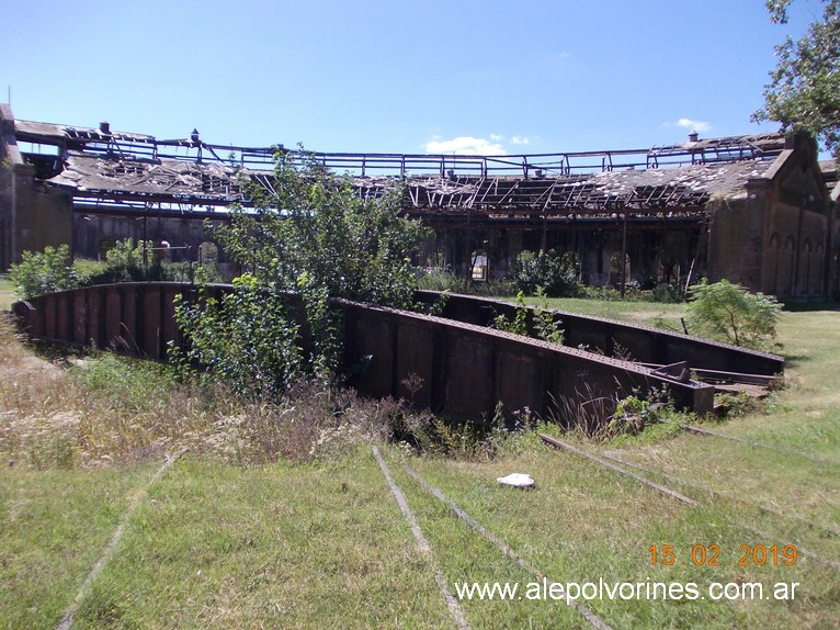 Foto: Mesa Giratoria Estacion Corral de Bustos - Corral De Bustos (Córdoba), Argentina