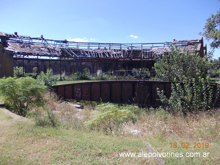 Foto: Mesa Giratoria Estacion Corral de Bustos - Corral De Bustos (Córdoba), Argentina