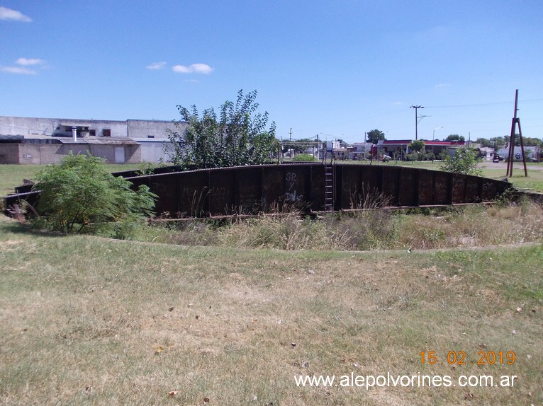 Foto: Mesa Giratoria Estacion Corral de Bustos - Corral de Bustos (Córdoba), Argentina