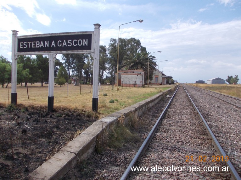 Foto: Estacion Esteban Gascon - Gascon (Buenos Aires), Argentina