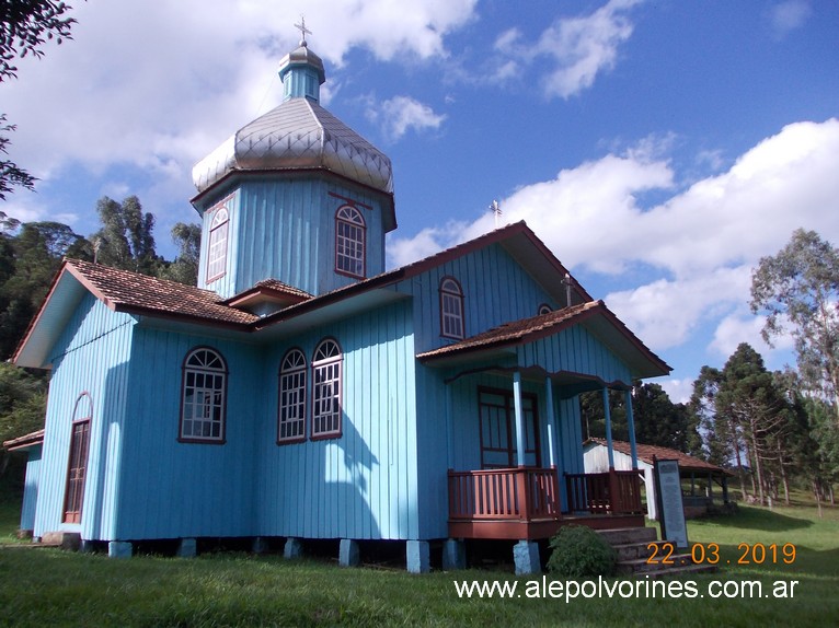 Foto: Uniao da Vitoria BR - Iglesia Ucraniana Santa Ana - Uniao Da Vitoria (Paraná), Brasil