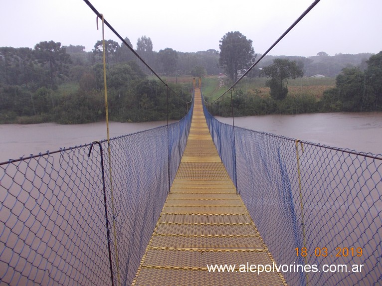 Foto: Puente peatonal - Abelardo Luz (Santa Catarina), Brasil