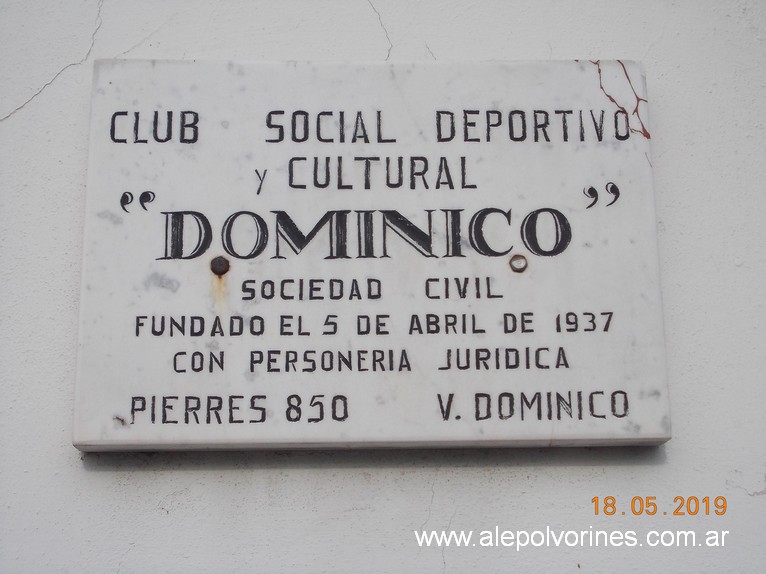 Foto: Club Social Villa Dominico - Villa Dominico (Buenos Aires), Argentina