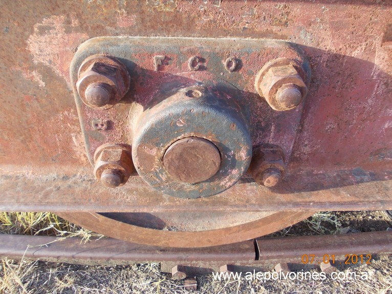 Foto: Estacion Telen - Mesa Giratoria - Telen (La Pampa), Argentina