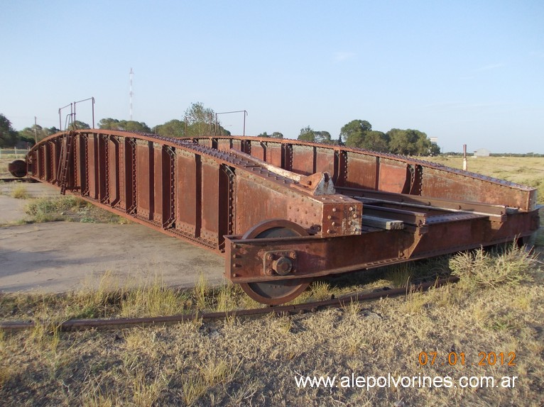 Foto: Estacion Telen - Mesa Giratoria - Telen (La Pampa), Argentina