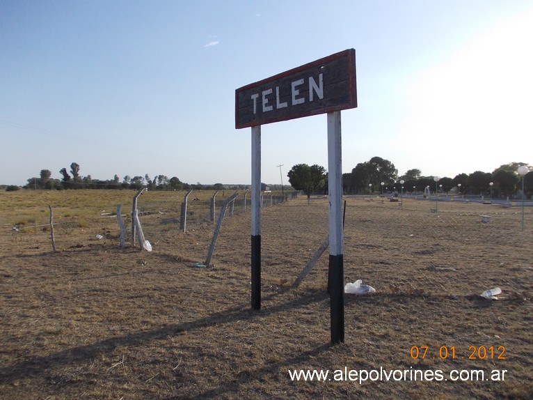 Foto: Estacion Telen - Telen (La Pampa), Argentina