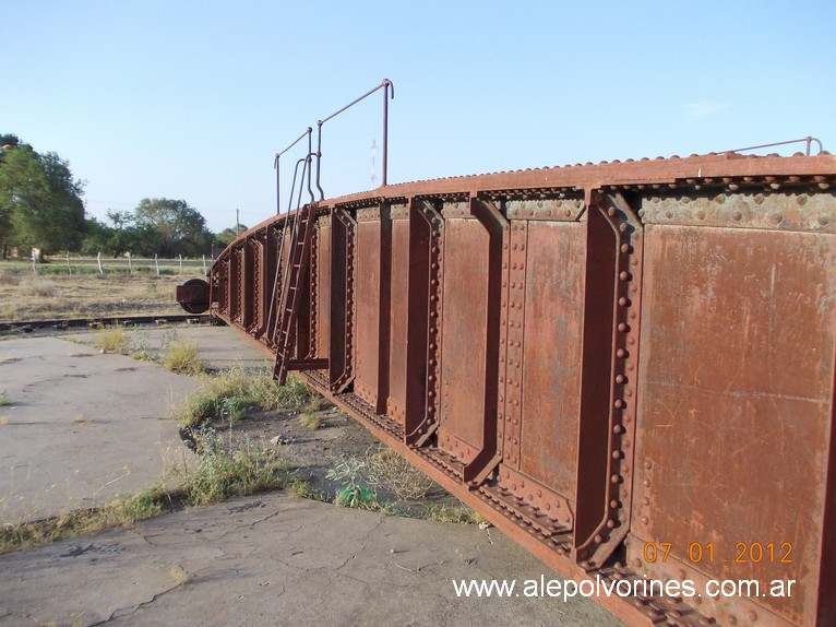 Foto: Estacion Telen - Mesa Giratoria - Telen (La Pampa), Argentina