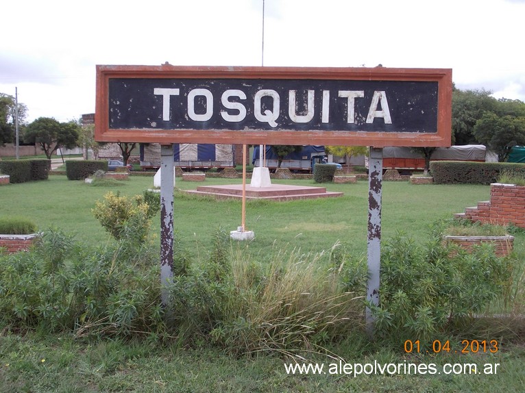 Foto: Estación Tosquita - Tosquita (Córdoba), Argentina