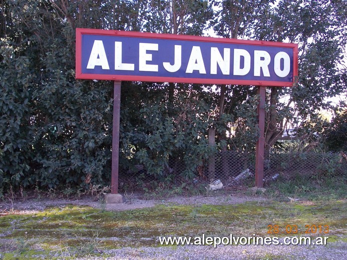 Foto: Estacion Alejandro - Alejandro Roca (Córdoba), Argentina