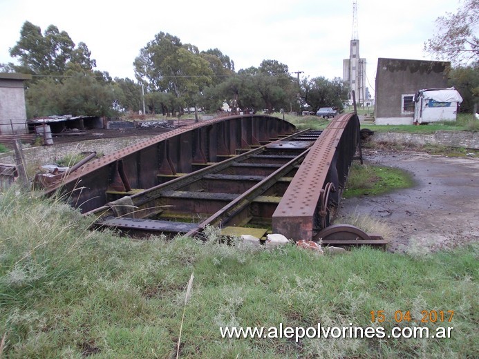 Foto: Estacion Coronel Dorrego - Mesa Giratoria - Coronel Dorrego (Buenos Aires), Argentina