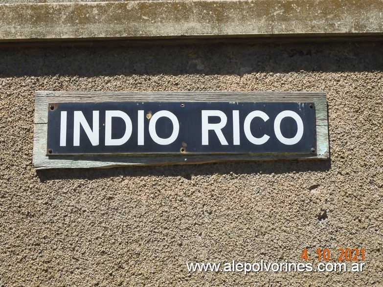 Foto: Estacion Indio Rico - Indio Rico (Buenos Aires), Argentina