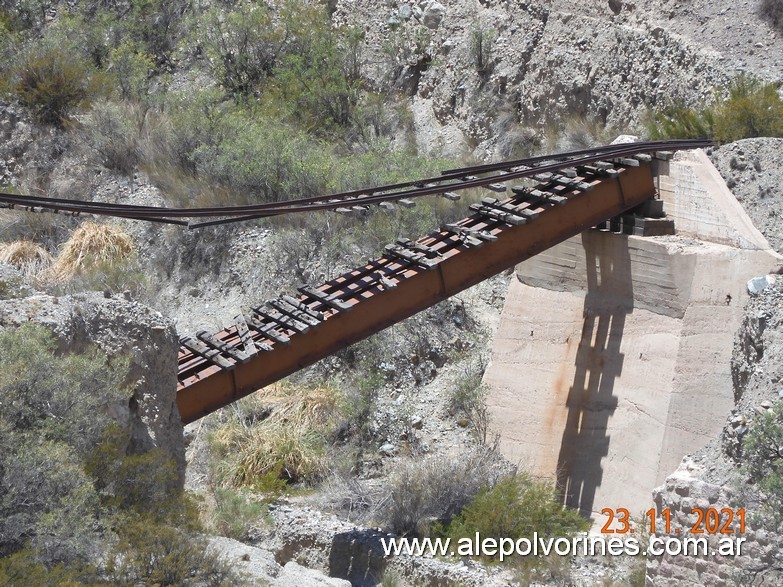 Foto: Puente Ferrocarril Trasandino - Potrerillo (Mendoza), Argentina