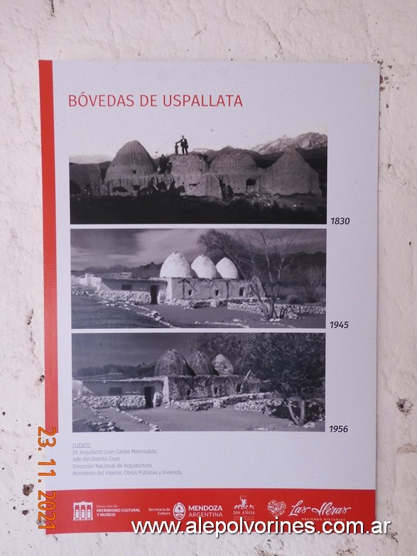 Foto: Bovedas de Uspallata - Uspallata (Mendoza), Argentina