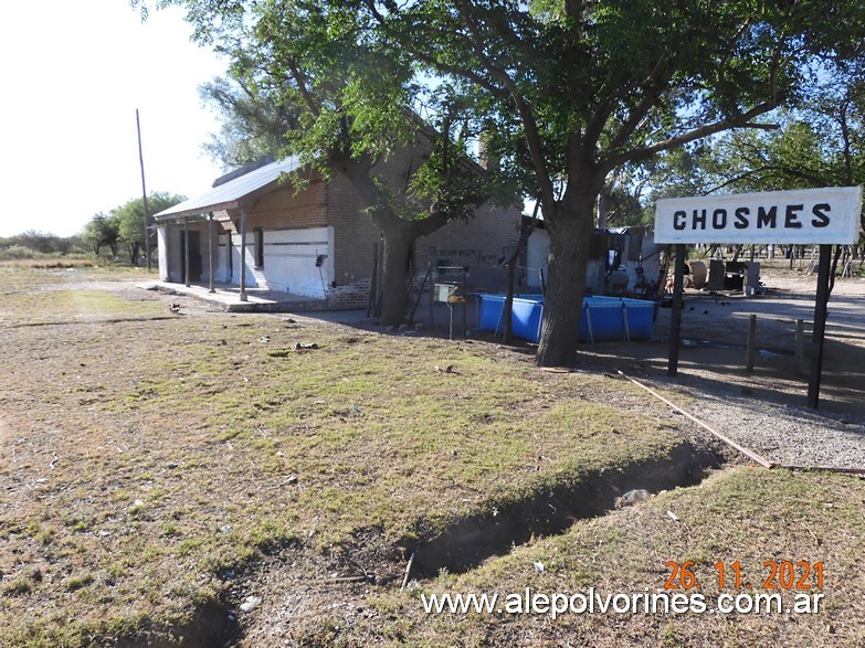 Foto: Estacion Chosmes - Chosmes (San Luis), Argentina