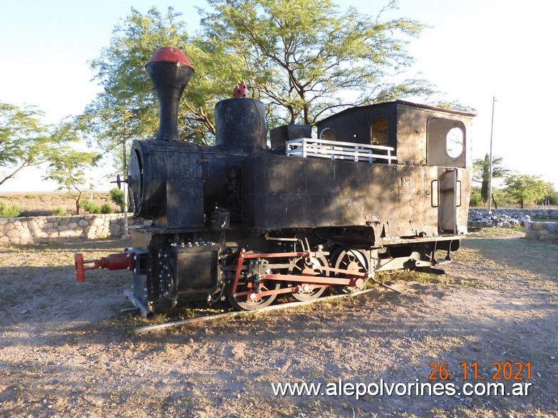 Foto: Salinas del Bebedero - Locomotora Decauville - Salinas del Bebedero (San Luis), Argentina