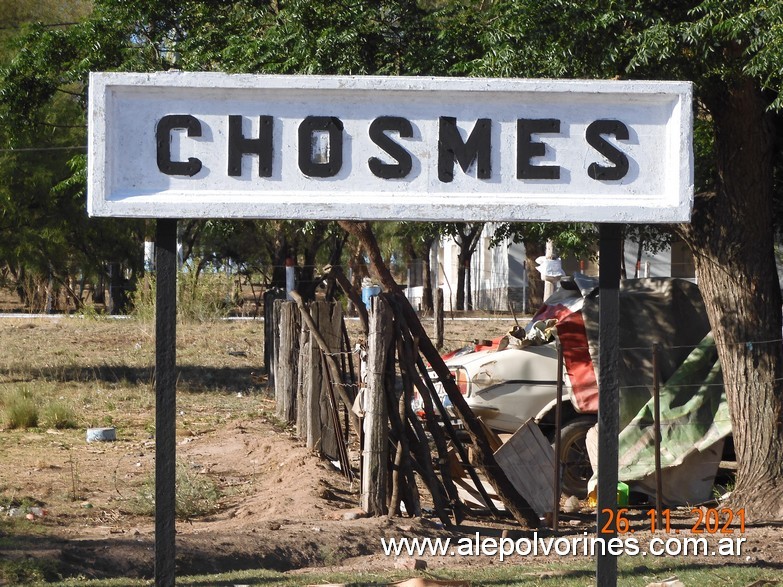 Foto: Estacion Chosmes - Chosmes (San Luis), Argentina