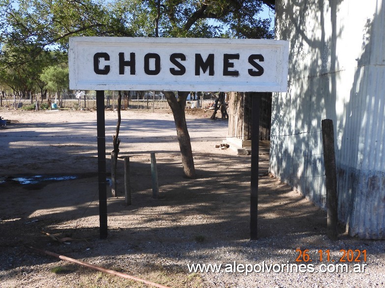 Foto: Estacion Chosmes - Chosmes (San Luis), Argentina