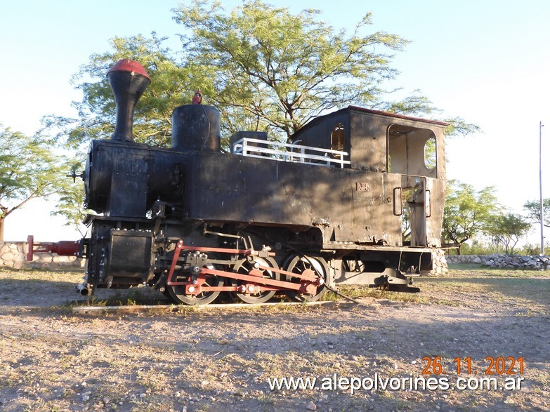 Foto: Salinas del Bebedero - Locomotora Decauville - Salinas del Bebedero (San Luis), Argentina