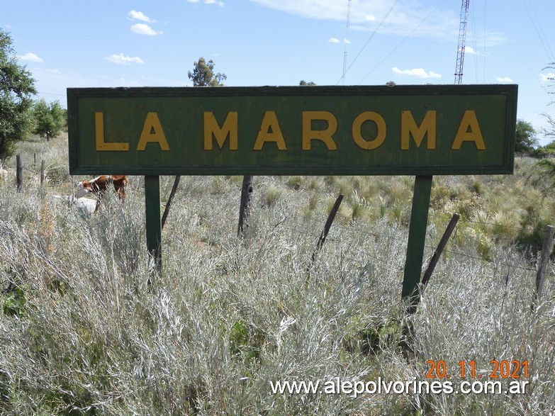 Foto: Estacion La Maroma - La Maroma (San Luis), Argentina