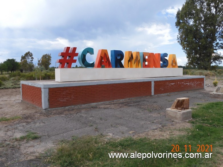 Foto: Carmensa - Acceso - Carmensa (Mendoza), Argentina